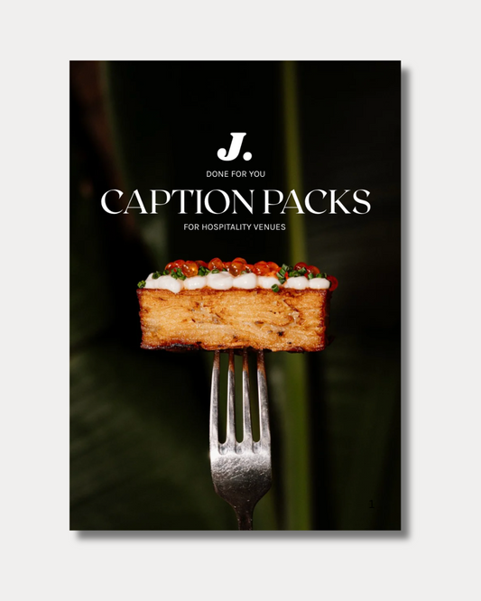 Done-For-You Captions - Hospitality