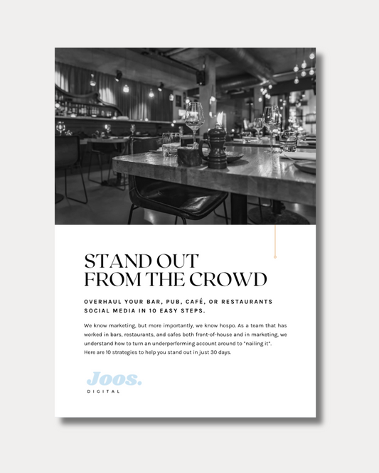 Stand Out From The Crowd - Transform Your Restaurant, Pub, Cafe or Bar