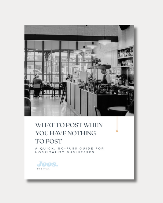 What to Post When You Have Nothing to Post - Hospitality eBook